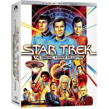 Star Trek: The Original 4-Movie Collection (4K Ultra HD + Digital Copy), Paramount, Sci-Fi & Fantasy