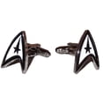 thumbnail image 1 of Star Trek Original Command Logo Metal Enamel Finish Cufflinks, 1 of 1