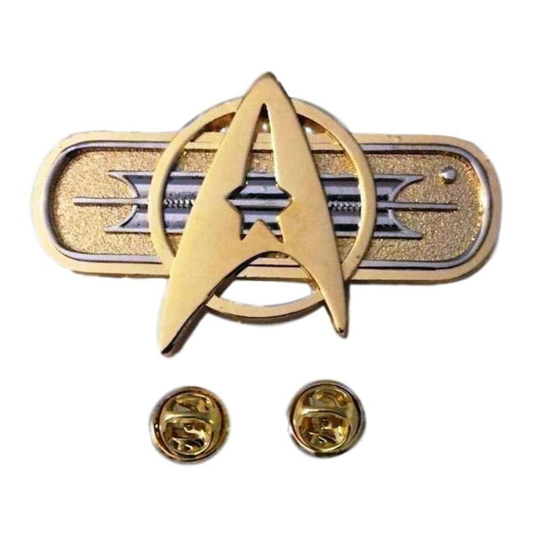 Star Trek Original Movie Deluxe Federation Metal Lapel Badge Star Trek Original Movie Deluxe Federation Metal Lapel Badge