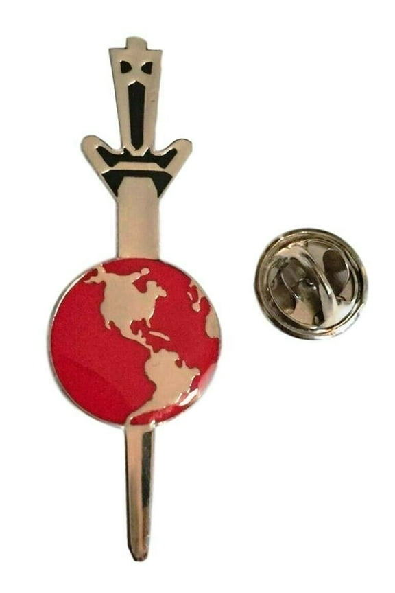 Star Trek Original Movie Mirror Universe Logo Metal Enamel Pin