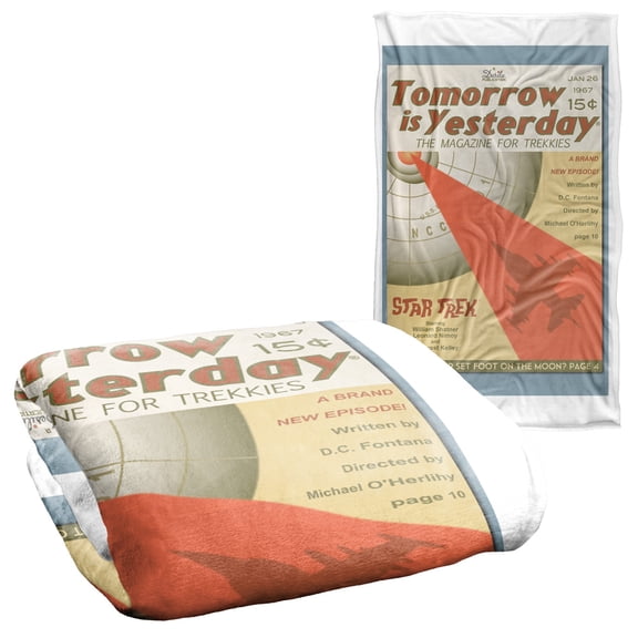 Star Trek Original Series Episode 19 Silky Touch Super Soft Throw Blanket 36" x 58"