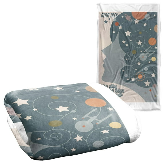 Star Trek Original Series Episode 28 Silky Touch Super Soft Throw Blanket 36" x 58"