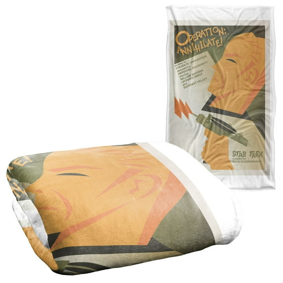 Star Trek Original Series Episode 29 Silky Touch Super Soft Throw Blanket 36" x 58"