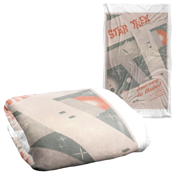 Star Trek Original Series Episode 39 Silky Touch Super Soft Throw Blanket 36" x 58"