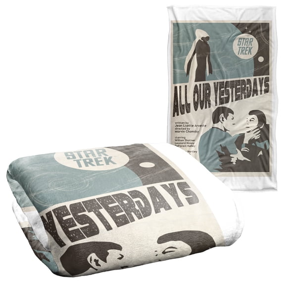 Star Trek Original Series Episode 78 Silky Touch Super Soft Throw Blanket 36" x 58"