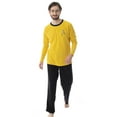 thumbnail image 1 of Star Trek Original Series Men's Uniform Costume Sleepwear 2PC Pajama Set - Kirk Spock, 1 of 6