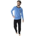 thumbnail image 1 of Star Trek Original Series Men's Uniform Costume Sleepwear 2PC Pajama Set - Kirk Spock, 1 of 6