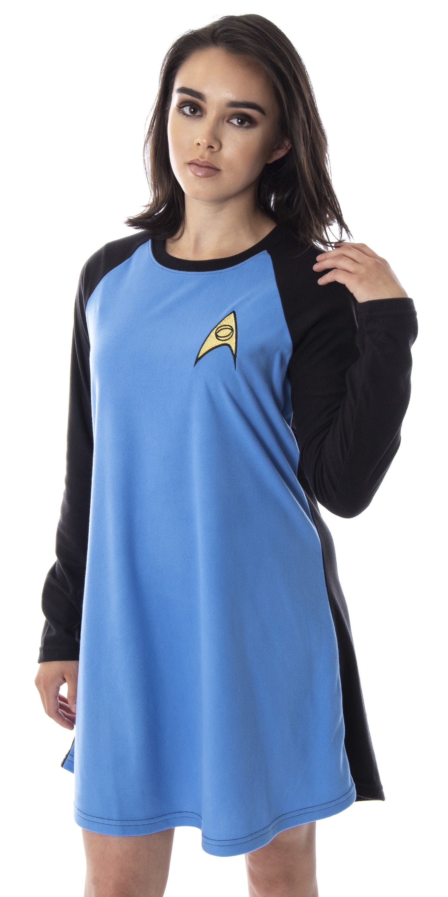 Star Trek Original Series Women's Juniors Raglan Sleep Nightgown