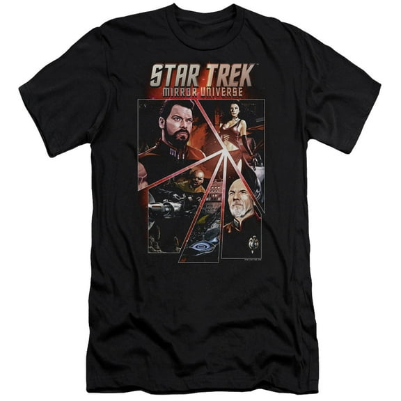 Star Trek - Panels - Slim Fit Short Sleeve Shirt - Small