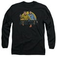 thumbnail image 1 of Star Trek Phasers Ready Long Sleeve Adult 18/1 T-Shirt Black, 1 of 1
