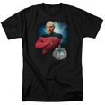 thumbnail image 1 of Star Trek Picard 30 Adult 18/1 T-Shirt Black, 1 of 1