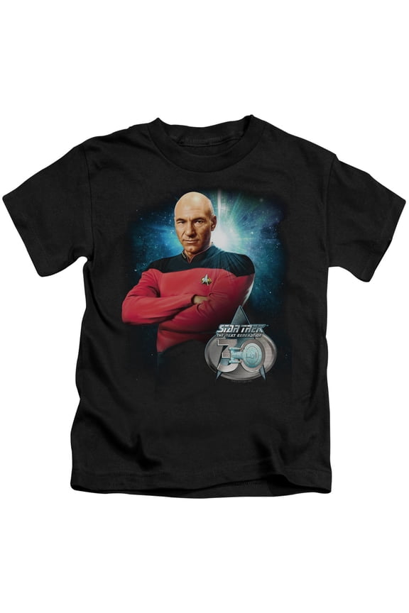 Star Trek Picard 30 Youth 18/1 T-Shirt Black