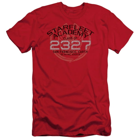 Star Trek - Picard Graduation - Slim Fit Short Sleeve Shirt - Large