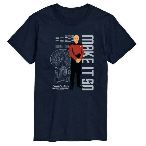 Star Trek - Picard Make It So - Men's Short Sleeve Graphic T-Shirt