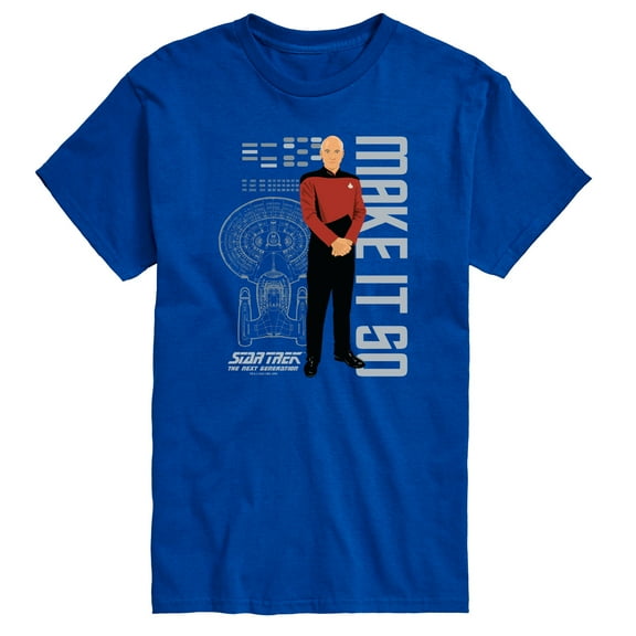 Star Trek - Picard Make It So - Men's Short Sleeve Graphic T-Shirt