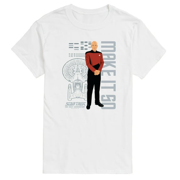 Star Trek - Picard Make It So - Men's Short Sleeve Graphic T-Shirt