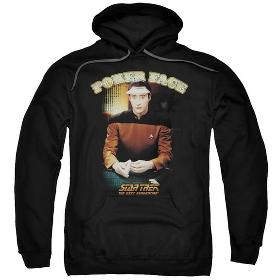 Star Trek - Poker Face - Pull-Over Hoodie - Medium