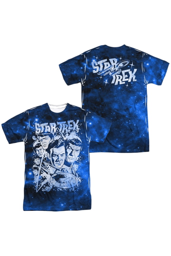 Pop Stars Unisex Adult Sublimated Costume T Shirt (Front/Back), Small Multicolor