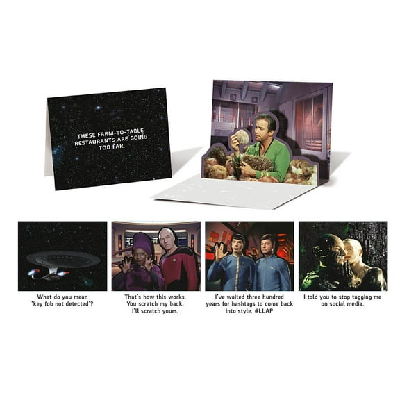 Star Trek Pop-Up Notecards : 10 Notecards and Envelopes (Cards)