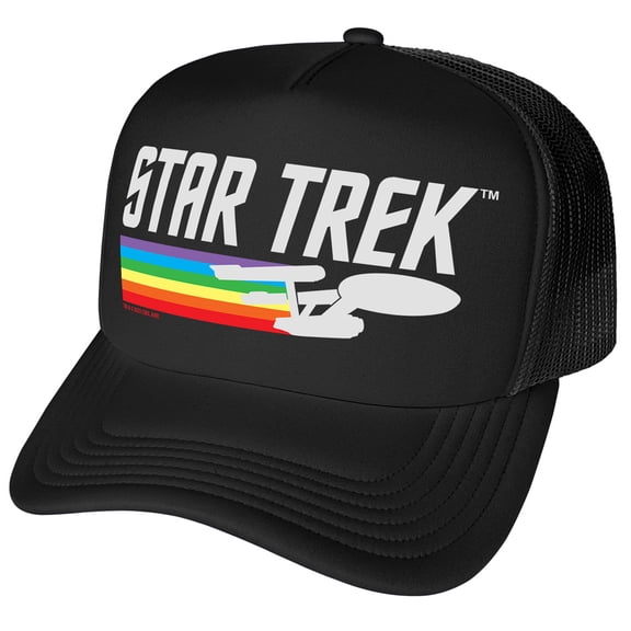 Star Trek Pride Foam Snapback Trucker Hat - Unisex for Men and Women
