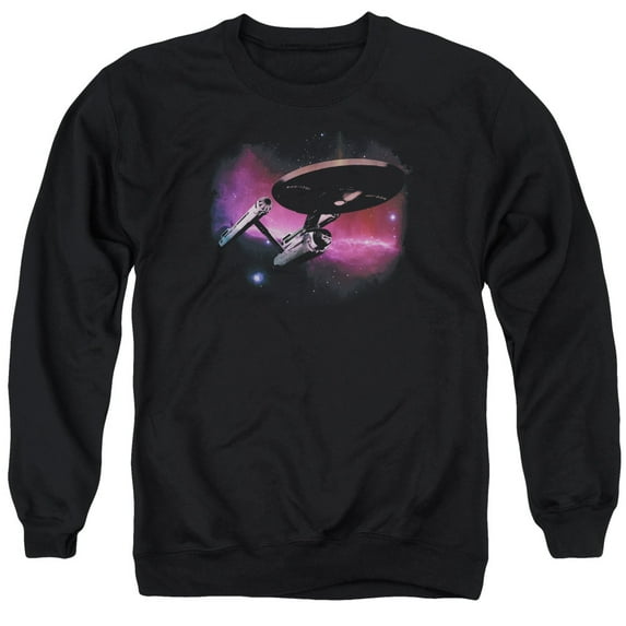 Star Trek Prime Directive Adult Crewneck Sweatshirt Black
