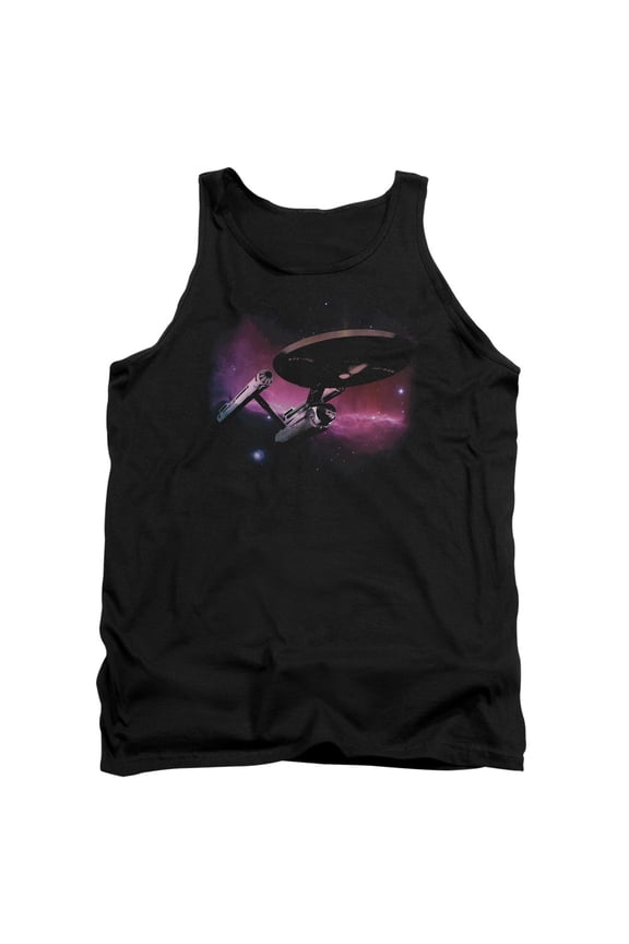 Star Trek Prime Directive Adult Tank Top Black