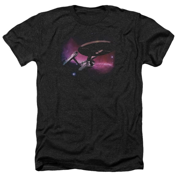 Star Trek - Prime Directive - Heather Short Sleeve Shirt - Large