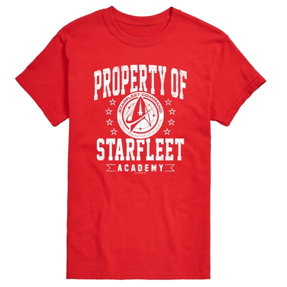 Star Trek - Property of Starfleet - Men's Short Sleeve Graphic T-shirt
