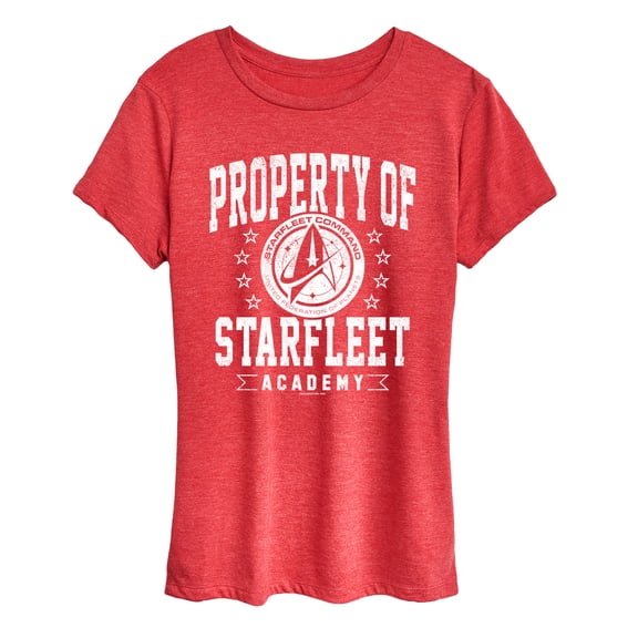 Star Trek - Property of Starfleet - Women's Short Sleeve Graphic T-shirt