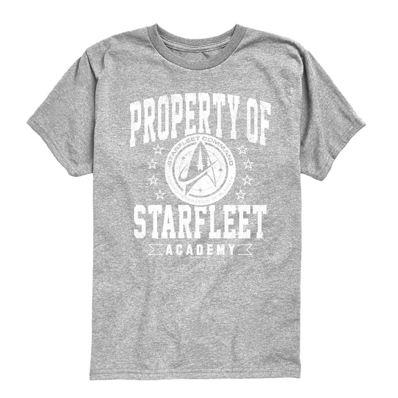 Star Trek - Property of Starfleet - Youth Boys Short Sleeve Graphic T-Shirt