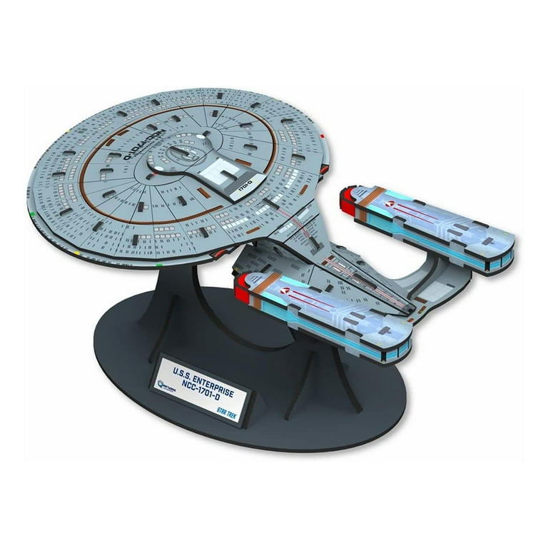 Star Trek Qraftworks USS Enterprise D NCC-1701-D 3D Papercraft