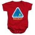 thumbnail image 1 of Star Trek Recruit Infant Baby Romper Red, 1 of 1