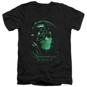 Star Trek - Resistance Is Futile - Slim Fit V Neck Shirt - Medium