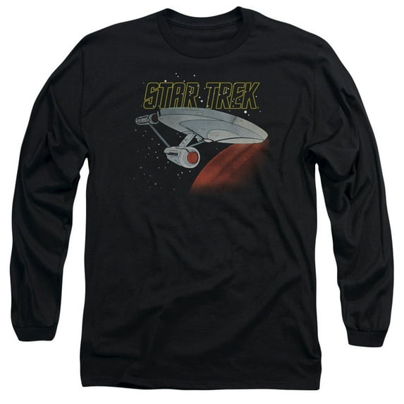 Star Trek - Retro Enterprise - Long Sleeve Shirt - XXX-Large