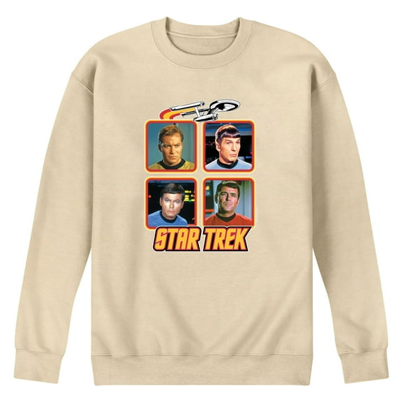 Star Trek - Retro Original Series Crew - Men's Crew Fleece