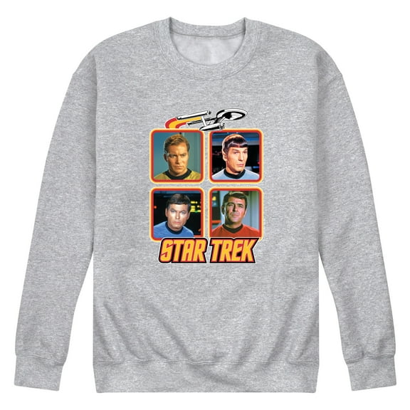 Star Trek - Retro Original Series Crew - Men's Crew Fleece