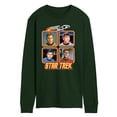 thumbnail image 1 of Star Trek - Retro Original Series Crew - Men's Long Sleeve Graphic T-Shirt, 1 of 4