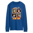 thumbnail image 1 of Star Trek - Retro Original Series Crew - Men's Long Sleeve Graphic T-Shirt, 1 of 5