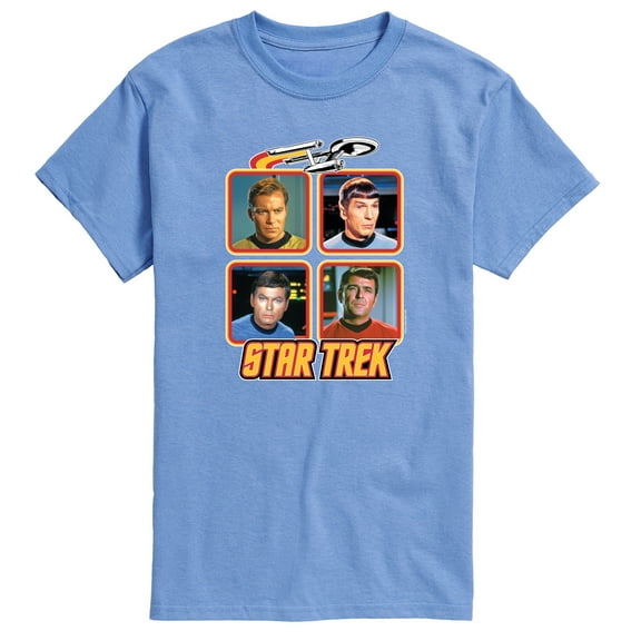 Star Trek - Retro Original Series Crew - Men's Short Sleeve Graphic T-Shirt
