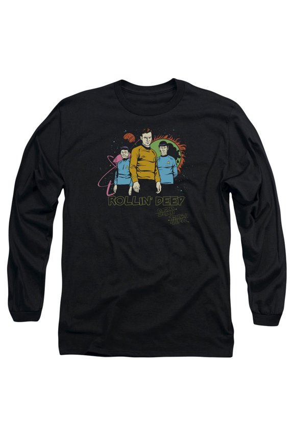 Star Trek - Rollin Deep - Long Sleeve Shirt - Medium