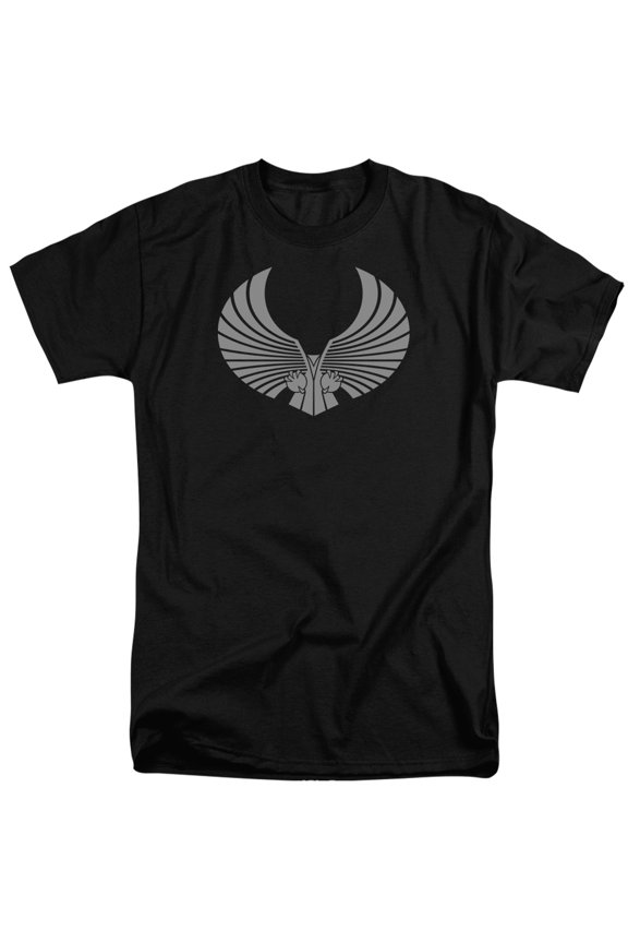 Star Trek Romulan Logo Adult Tall T-Shirt Black