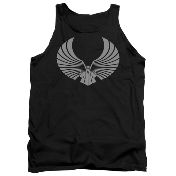 Star Trek Romulan Logo Adult Tank Top Black