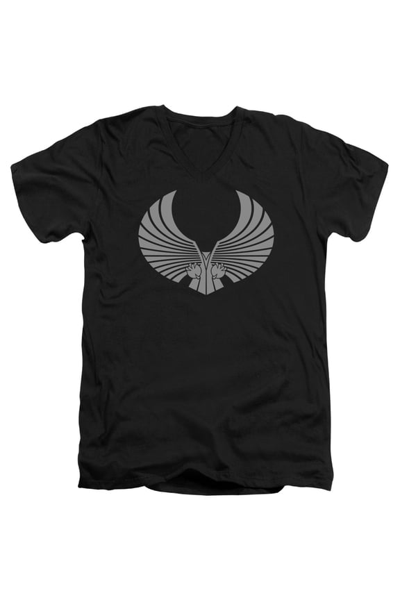 Star Trek - Romulan Logo - Slim Fit V Neck Shirt - Medium