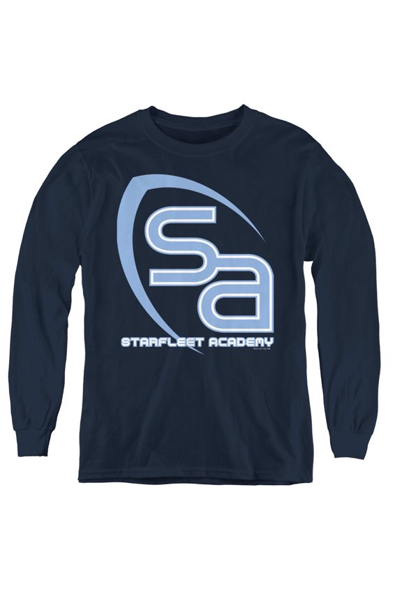 Star Trek - Sa Logo - Youth Long Sleeve Shirt - Small