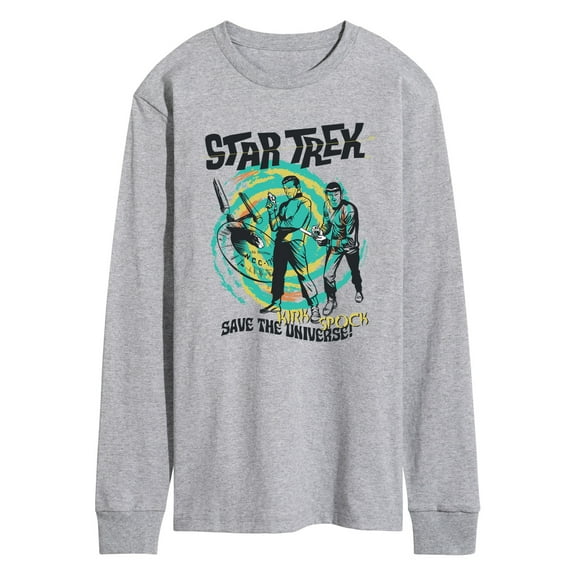 Star Trek - Save The Universe - Men's Long Sleeve Graphic T-Shirt