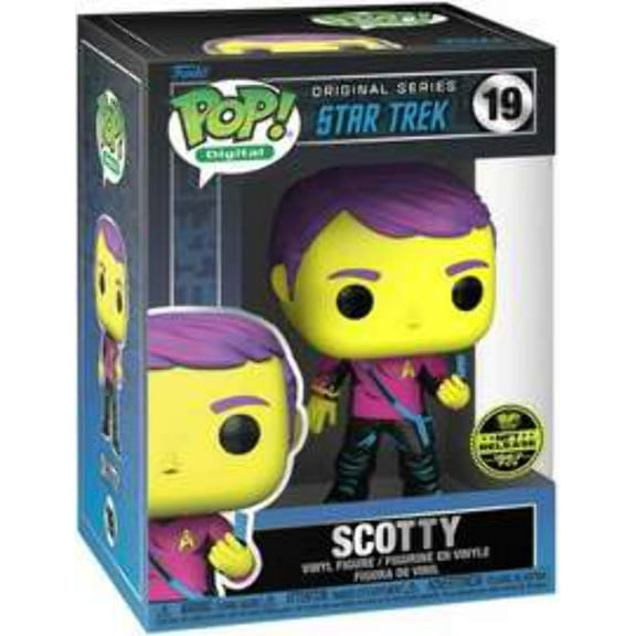Funko POP! Digital: Star Trek Scotty Legendary Blacklight