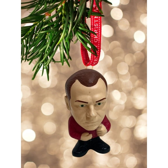 Star Trek Scotty ORNAMENT Action Figure Figurine PVC 3 Charm Dangler New