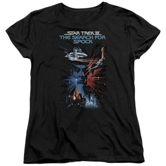 Star Trek-Search For Spock-Movie - Black- 2X