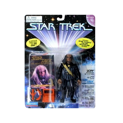 Star Trek Series 1 Governor Worf Action Figure