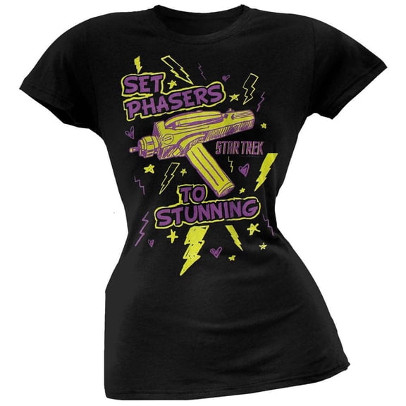 Star Trek - Set Phasers Juniors T-Shirt - Medium